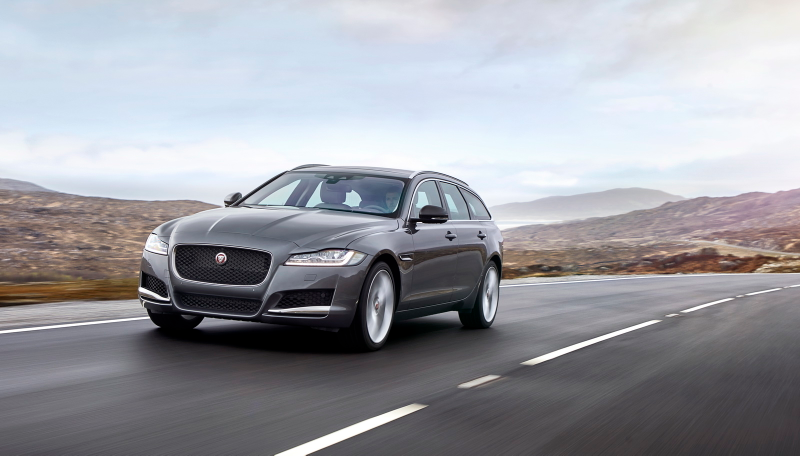 Illustration for article titled The 2018 Jaguar XF Sportbrake Is Bringing Its Gorgeous Looks To America